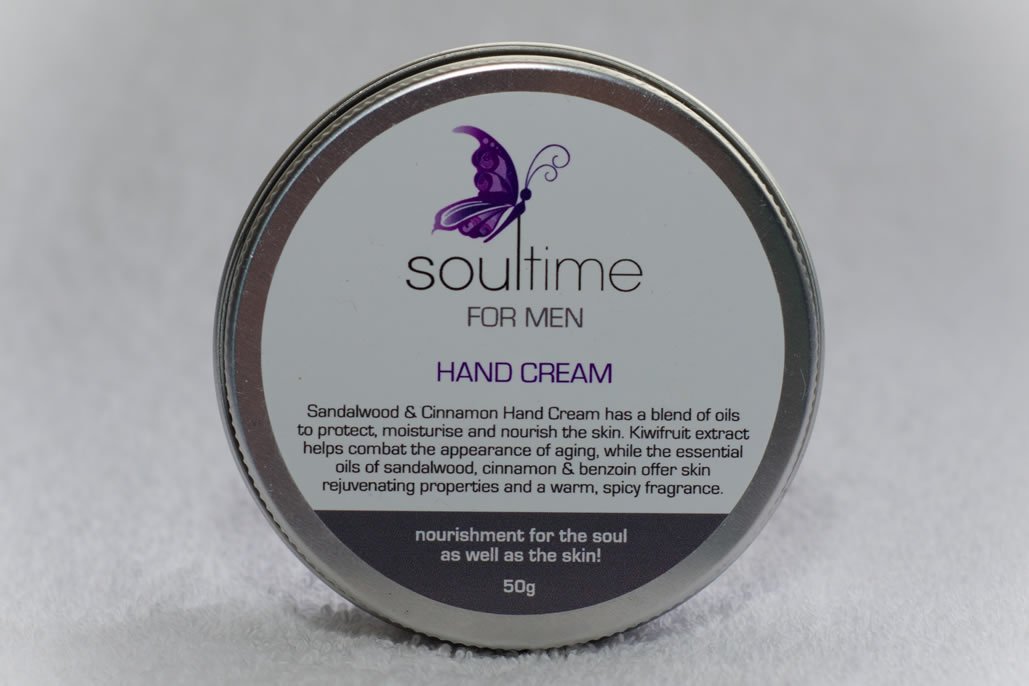Soultime Men-Sandalwood & Cinnamon Hand Cream