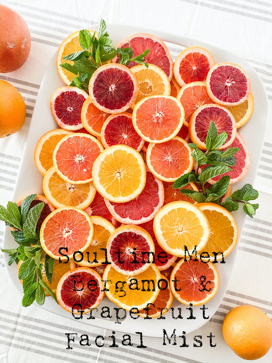 Soultime Men-Bergamot & Grapefruit Facial Spray