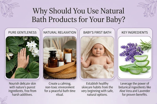 Why Should You Use Natural Bath Products for Your Baby?