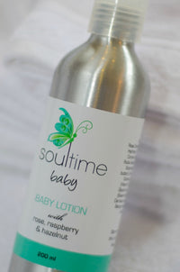 Soultime Baby-Rose, Raspberry & Hazelnut Lotion