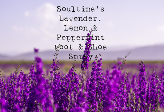 Lavender, Lemon & peppermint Foot & Shoe Spray