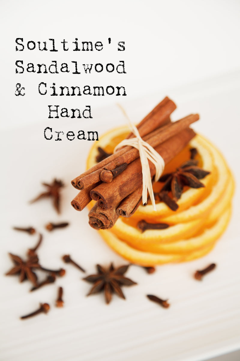 Soultime Men-Sandalwood & Cinnamon Hand Cream